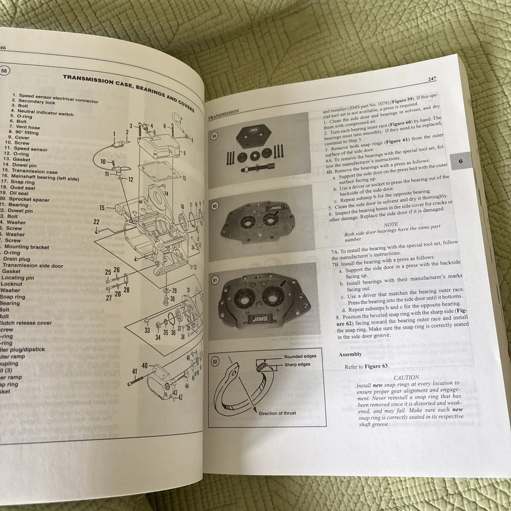 Clymer Harley-Davidson FLS FXS Twin Cam 88B 2000-2003 Service Manual M423